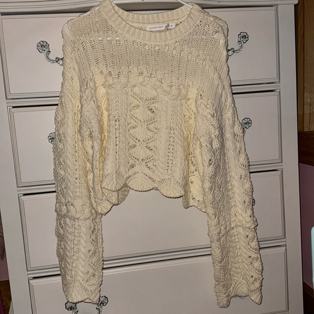 Altar’d State cream sweater